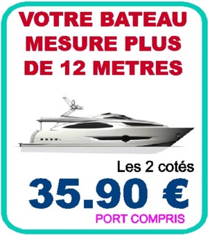 immatriculation bateau plus de 12 metres